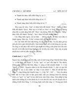 Xây dựng chương trình bắt lỗi tiếng Việt nhằm phát hiện và đề nghị từ thay thế cho các lỗi thường gặp (nhóm VCL) - 3 pptx