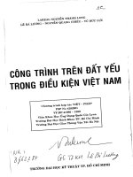 Công trình trên nền đất yếu trong điều kiện Việt Nam doc