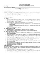 Kỹ thuật lập trình C phần 10 docx