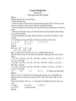 Luyện Thi Đại Học Bộ đề 20 pot