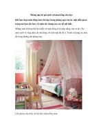 Phòng ngủ bé gái xinh với màu hồng chủ đạo ppsx