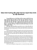 Giáo trình hướng dẫn phân tích bo mạch theo trình tự cấp Quantum phần 1 pptx