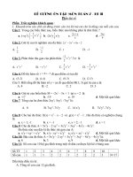 đề cương ôn thi đại số 7