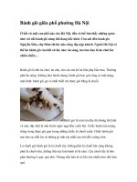 Bánh giò giữa phố phường Hà Nội ppsx