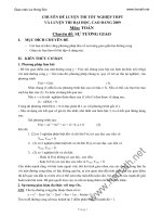 CHUYÊN ĐỀ LUYỆN THI TỐT NGHIỆP THPT VÀ LUYỆN THI ĐẠI HỌC, CAO ĐẲNG 2009 pot