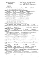 KỲ THI KHẢO SÁT CHẤT LƯỢNG GIỮA KỲ I - Mã đề: 120 pdf