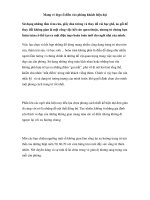 Mang vẻ đẹp cổ điển vào phòng khách hiện đại docx