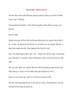 Bệnh Học Thực Hành: THAI CHẾT TRONG BỤNG ppt