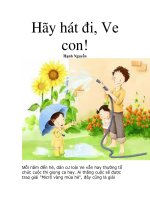 Hãy hát đi, Ve con! docx