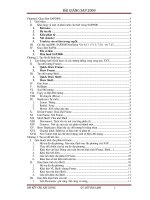 Bài giảng sap 2000 trong tính toán nhà dân dụng và công nghiệp