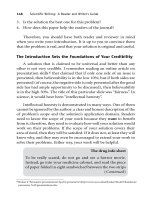 Scientific Writing - A Reader and Writer''''s Guide - J lebrun (World 2007) Episode 9 pptx