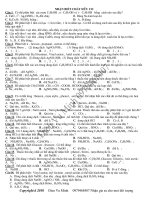 NHẬN BIẾT CHẤT HỮU CƠ potx