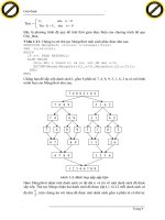 Giáo trình tổng hợp những hướng dẫn về phân tích và thiết kế các giải thuật lập trình cho máy tính phần 2 ppsx