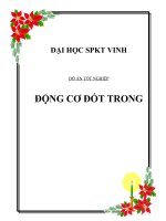 PHẦN I :TÍNH TOÁN CHU TRÌNH CÔNG TÁC TRONG ĐỘNG CƠ ĐỐT TRONG pdf