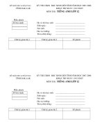 ĐỀ HỌC SINH GIỎI TỈNH pdf