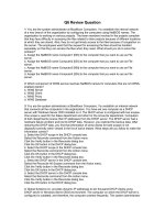 Câu hỏi ôn thi môn tiếng anh pot