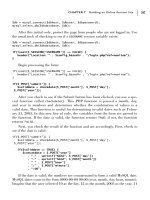 Practical PHP and MySQLBuilding Eight Dynamic Web Applications phần 6 potx