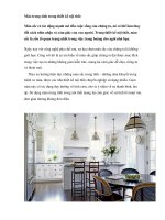 Màu trung tính trong thiết kế nội thất pptx