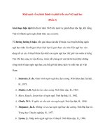 Khái quát về sự hình thành và phát triển của Việt ngữ học (Phần 3) pptx