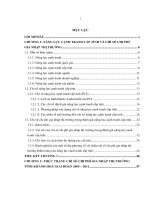 Các giải pháp cải thiện chỉ số chi phí gia nhập thị trường nhằm nâng cao năng lực cạnh tranh của tỉnh khánh hòa