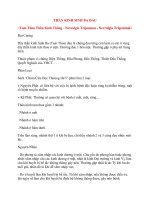 Bệnh Học Thực Hành: THẦN KINH SINH BA ĐAU pdf