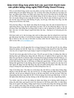 Giáo trình tổng hợp phân tích các quá trình thanh toán sản phẩm bằng công nghệ PGD-Pretty Good Privacy phần 1 doc