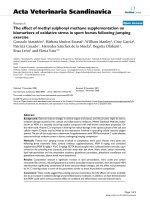 Báo cáo khoa học: 