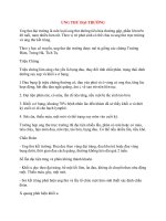 Bệnh Học Thực Hành: UNG THƯ ĐẠI TRƯỜNG ppt