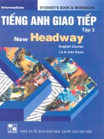 Tiếng Anh giao tiếp - New Headway tập 3 part 1 potx