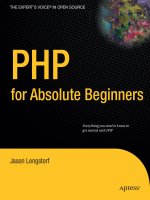 PHP for Absolute Beginners PHẦN 1 pot