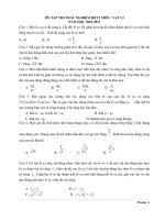 ÔN TẬP THI TRẮC NGHIỆM ĐỢT I MÔN : VẬT LÍ NĂM HỌC 2010-2011 ppsx