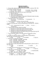 BÀI TẬP VẬN DỤNG HỢP CHẤT CHỨA NITƠ pptx