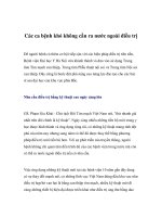 Các ca bệnh khó không cần ra nước ngoài điều trị pptx