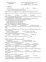 KỲ THI KHẢO SÁT CHẤT LƯỢNG GIỮA KỲ I - Mã đề: 734 ppsx