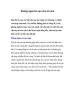 Phòng ngừa tai nạn cho trẻ nhỏ docx