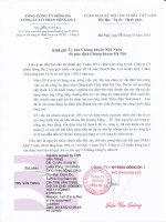 công ty cổ phần sông đà 2 báo cáo tài chính lũy kế đến 31 tháng 3 năm 2014 công ty mẹ