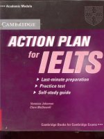 cambridge action plan for ielts phần 1 pptx
