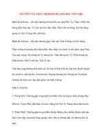 Bệnh Học Thực Hành: NGUYÊN TẮC CHẨN TRỊ BỆNH HỆ SINH DỤC TIẾT NIỆU ppsx