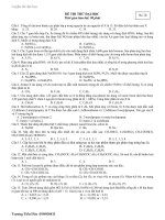 ĐỀ THI THỬ HÓA HỌC_No 10 pps