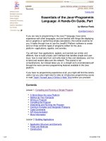 java programming language basics phần 1 docx