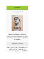 Constantinus I - Hoàng đế của Đế quốc La Mã ppt