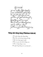 100 làn điệu dân ca Khmer part 5 pptx