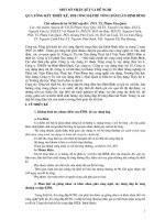 Một số nhận xét và Đề nghị qua tổng kết thiết kế, thi công đập bê tông đầm lăn định bình pps