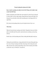 Trang trí phòng theo phong cách Gothic ppsx