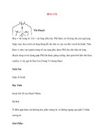 Lý thuyết Kinh mạch và Huyệt đạo: HOA CÁI pdf