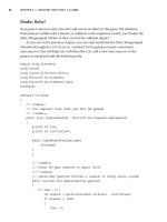Beginning XNA 2.0 Game Programming From Novice to Professional phần 3 ppt