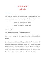 Từ và cấu tạo từ (phần cuối) ppt