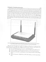 Thiết kế và các giải pháp cho mạng không dây part 9 docx