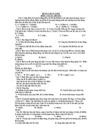 ĐỀ ÔN THI TN THPT MÔN : VẬT LÍ - ĐỀ SỐ 4 ppsx