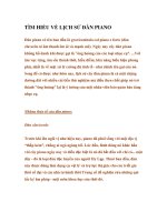 TÌM HIỂU VỀ LỊCH SỬ ĐÀN PIANO pptx